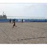 Una gara del torneo femminile di doppio della specialit� tambeach